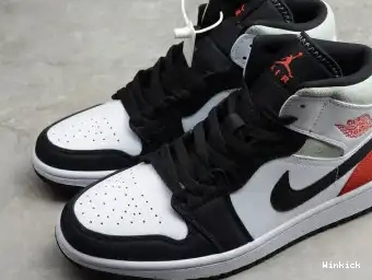 UNION BLACK MID 852542-100 SE TOE AIR JORDAN 1 0602